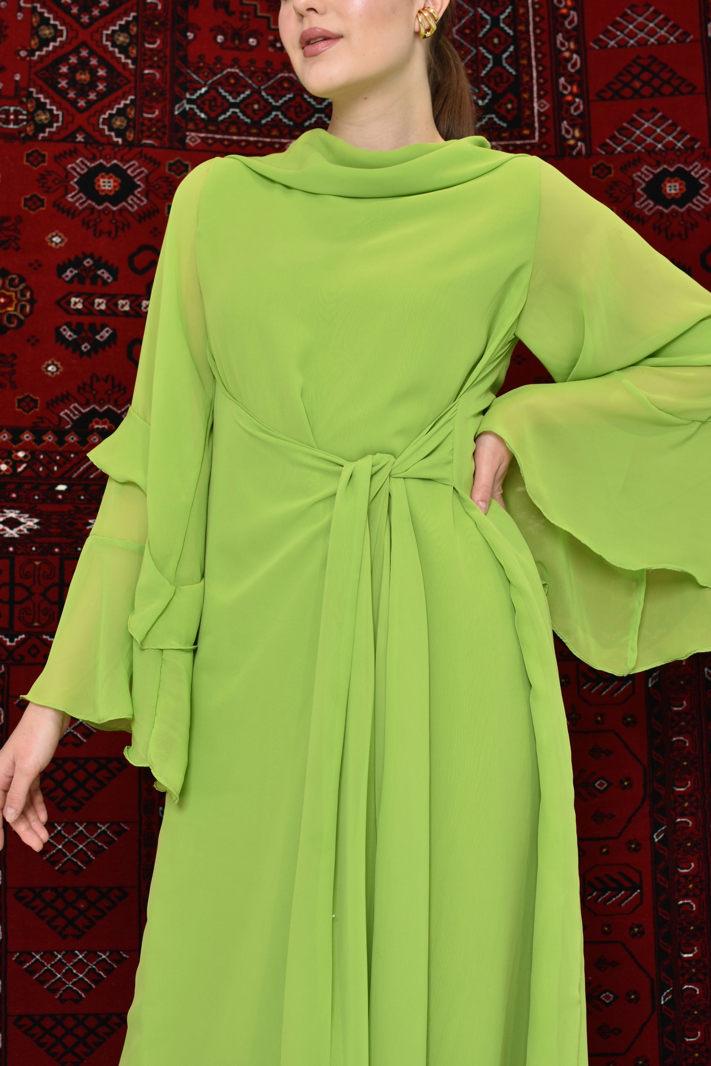 Lime Kaftan